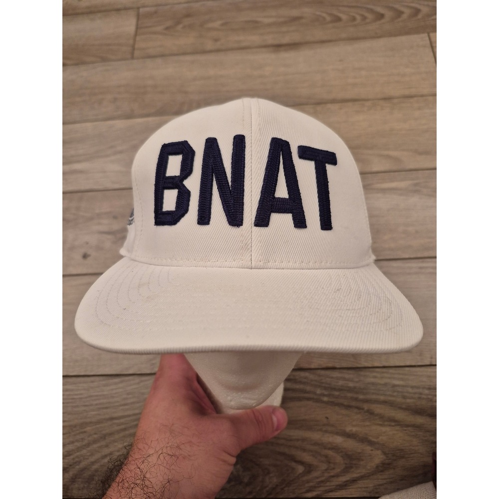 G/FORE Butler National BNAT‎ Golf Snapback Hat White Cream Navy Adjustable Cap